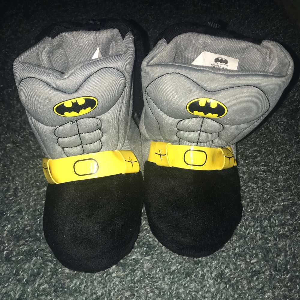 Batman toddler house shoes